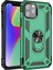 Apple iPhone 11 Pro Max Kılıf Yüzüklü Stand Olabilen Magnetic Tpu Tank Kapak 1