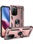 Xiaomi Redmi K40 Kılıf Yüzüklü Stand Olabilen Magnetic Tpu Tank Kapak 1