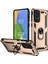 Samsung Galaxy A73 Kılıf Yüzüklü Stand Olabilen Magnetic Tpu Tank Kapak 1