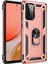 Samsung Galaxy A52 Kılıf Yüzüklü Stand Olabilen Magnetic Tpu Tank Kapak 1
