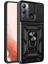 Infinix Hot 12I Kılıf Magnetik Standlı Sürgülü Kamera Korumalı Tank Kapak 1