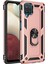 Samsung Galaxy M32 Kılıf Yüzüklü Stand Olabilen Magnetic Tpu Tank Kapak 1