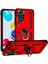 Xiaomi Redmi Note 11 Kılıf Yüzüklü Stand Olabilen Magnetic Tpu Tank Kapak 1