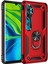 Xiaomi Mi Note 10 Kılıf Yüzüklü Stand Olabilen Magnetic Tpu Tank Kapak 1