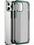 Apple iPhone 12 Pro Max Kılıf Extra Korumalı Arkası Şeffaf Slikon Kapak 1