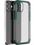 Apple iPhone 12 Mini Kılıf Extra Korumalı Arkası Şeffaf Slikon Kapak 1