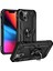 Apple iPhone 13 Mini Kılıf Yüzüklü Stand Olabilen Magnetic Tpu Tank Kapak 1