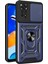 Xiaomi Redmi Note 11 Pro 4g Kılıf Magnetik Standlı Sürgülü Kamera Korumalı Tank Kapak 1