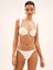 Beyaz Kalın Askı Detaylı Bikini Takımı 1
