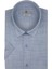 Mavi Noktalı Slim Fit Kısa Kollu Erkek Gömlek 1