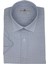 Lacivert Kareli Slim Fit Kısa Kollu Erkek Gömlek 1