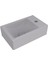 Bocchi Milano Dar Sağ Lavabo 37 cm Mat Gri 1419-006-0126 1