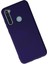 Xiaomi Redmi Note 8 Kılıf Nano Içi Kadife Silikon - Mor Glstd 1