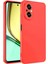 Realme 12 Lite Kılıf First Silikon - Kırmızı Nrmsa 1