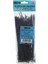 Siyah 3.6X200MM Plastik Cırt Kelepçe 100PCS 1