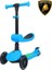 L5 2in1 Mavi Oturaklı Işıklı 3 Tekerlekli Çocuk Scooter 1