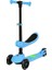 L5 2in1 Mavi Oturaklı Işıklı 3 Tekerlekli Çocuk Scooter 2