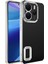 Xiaomi Redmi Note 14 4g Kılıf Logo Gösteren Parlak Kenarlı Kamera Lens Korumalı Şeffaf Omega Silikon Kapak 1