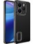 Xiaomi Redmi Note 14 4g Kılıf Logo Gösteren Parlak Kenarlı Kamera Lens Korumalı Şeffaf Omega Silikon Kapak 1