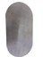 Çanta Kanvası Oval 30X15 cm Beyaz 1
