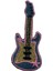 Aplike Ütü Ile Yapışan Gitar Pembe Arma 5x3 cm 1