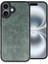 Apple iPhone 16 Plus Uyumlu Aras Deri Görünümlü Silikon Kılıf – Şık ve Koruyucu Tasarım 1