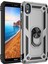 Xiaomi Redmi 7A Kılıf Sofya Yüzüklü Silikon Kapak - Gümüş Nrmsa 1