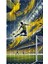 Çocuk ve Bebek Odası Sarı Lacivert Taraftar Futbol Serisi Fon Perde Tek Kanat (Curtain) 2