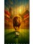 Çocuk ve Bebek Odası Sarı Kırmızı Taraftar Futbol Serisi Fon Perde Tek Kanat (Curtaın) 2