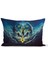 Çocuk Bebek Sarı Lacivert Taraftar Futbol Serisi Kırlent Kılıfı (Cushion Cover) 1