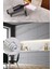 Yapışkanlı Mermer Görünümlü Masa Tezgah Dolap Mutfak Banyo 5 Metre x 60 cm Mermer Folyo Kağıt Beyaz 1