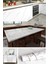 Yapışkanlı Mermer Görünümlü Masa Tezgah Dolap Mutfak Banyo 5 Metre x 60 cm Mermer Folyo Kağıt Beyaz 3