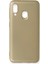 Samsung Galaxy A20E Kılıf First Silikon - Gold Nrmsa 1