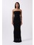 Straplez Dantel Maxi Elbise 2