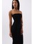 Straplez Dantel Maxi Elbise 3