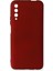 Huawei P Smart Pro / Y9s Kılıf First Silikon - Bordo Nrmsa 1