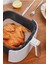 50 Adet Airfryer Pişirme Kağıdı Tek Kullanımlık Yağ Su Geçirmez Yapışmaz Deliksiz Düz Kare Model 2