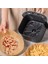 50 Adet Airfryer Pişirme Kağıdı Tek Kullanımlık 23 cm Yuvarlak Pişirme Kağıdı Xxl Pvc'li 2