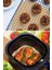 100 Adet Airfryer Pişirme Kağıdı Tek Kullanımlık Hava Fritöz Yapışmaz Yağlı Kağıt Delikli Model 5