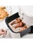 250 Adet Airfryer Tek Kullanımlık Hava Fritöz Yağ Geçirmez Yapışmaz Delikli Pişirme Kağıdı Kare 2