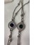 Şahmeran Silver Mavi Taşlı Metal 3