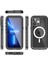 Iphone 13 Pro Kılıf Red Pepper Magneticsafe Su Geçirmez Kılıf - Siyah-gri Nrmsa 1