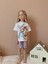 Baskılı Şortlu Kız Çocuk Takım 1