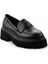 Siyah Kadın Loafer Ayakkabı K01997028009 3