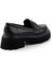 Siyah Kadın Loafer Ayakkabı K01997028009 4