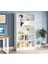 Bookishnook Mdf White Kitaplık 1