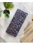 Poplin Kumaş Çiçek Desen Lacivert Zemin Cotton 50*170 cm (1prç) 1