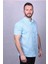 Standart Fit Hakim Yaka Erkek Açık Mavi Gömlek 1
