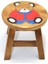 Büro Ev Ofis Yazlık Için Mini Kolay Kullanım Çocuk Taburesi 4