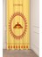 Mandala Mum Hippi Yoga Meditasyon Pilates Hindi Desenli Dijital Baskılı (Tek Kanat) Modern Fon Perde 1